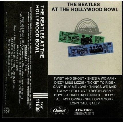 Beatles: At the Hollywood Bowl (used cassette)