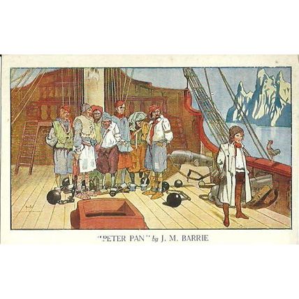 Advertising PETER PAN Birmingham Prince of Wales Theatre Postcard (Allen)