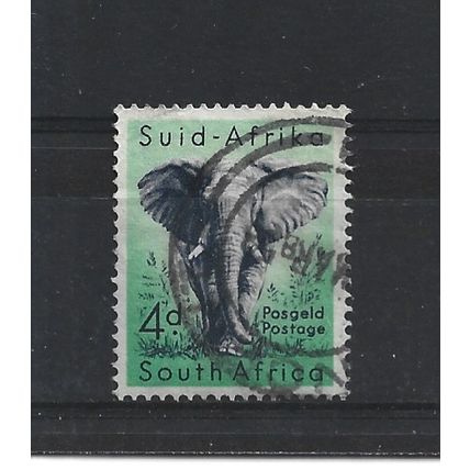 SouthAfrica.SG156 4d African Elephant.Fine Used.Aug25k