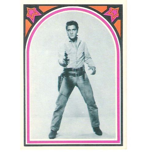 1978 Boxcar Elvis Presley trading card #55-crisp