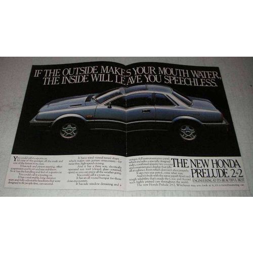 1979 Honda Prelude 2+2 Ad - Makes Your Mouth Water