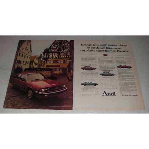 1981 Audi Ad - 5000 Turbo, 4000, 5000S, 5000 Diesel