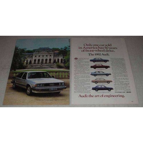 1981 Audi Ad - 5000 Turbo, 5000S, Coupe, 4000 Diesel