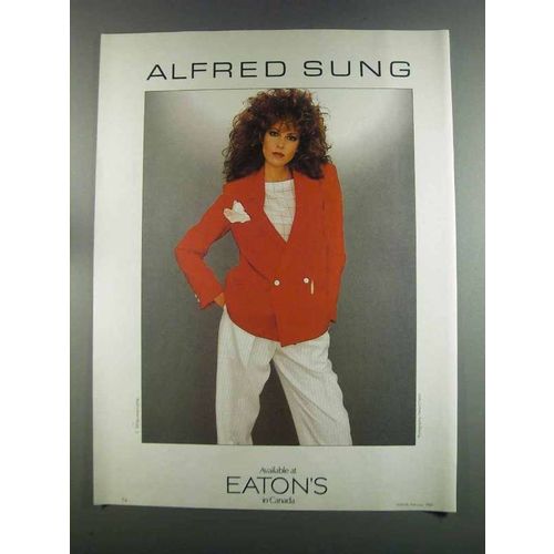 1982 Eaton's Alfred Sung Fashion Ad