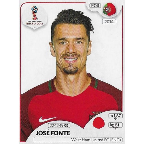 Panini's FIFA World Cup Russia 2018 Stickers: No.117 - Fonte