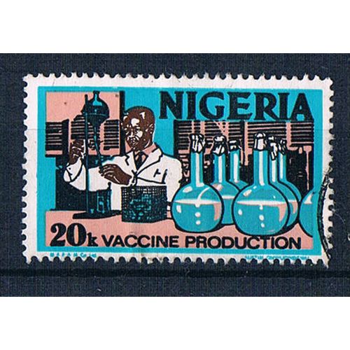 Nigeria 1973 SG300 ni13 Vaccine Production 20k Used Stamp