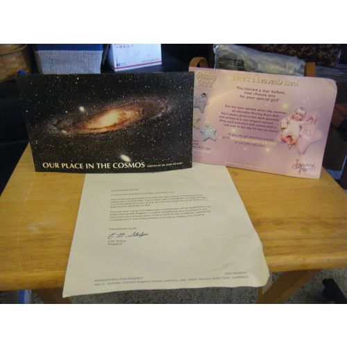 International Star Registry "Debra Beautifalis" Star in Corona Borealis 16 X 12