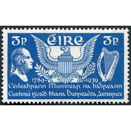 Ireland 1939 3d blue SG 110 unused