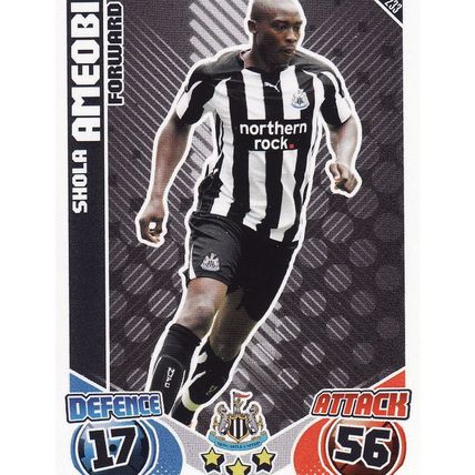Match Attax 2010/2011 233 Shola Ameobi Newcastle United