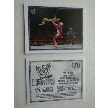 Topps - Merlin 2008 WWE Heroes Wresting Stickers 1-216 & P1-P15 Variants (EB2)