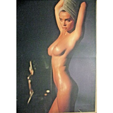 Playboy magazine Pin Up-The Playboy Gallery-Olivia print & Nude