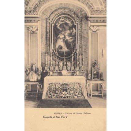 Chiesa Church of Saint Santa Sabina Rome Italy Religious Postcard