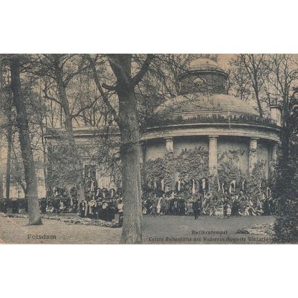 Antikentempel Antique Temple Potsdam Germany Old Postcard