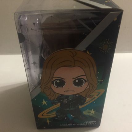 NEW Marvel's Captain Marvel Cosbaby Bobble-Head Figure by Hot Toys