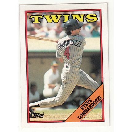 1988 Topps baseball card 697 Steve Lombardozzi