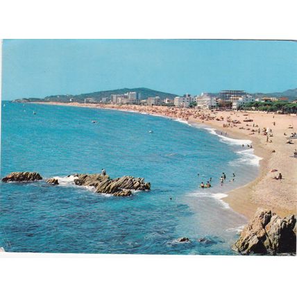 Playa de Aro Costa Brava Spain Postcard posted creased