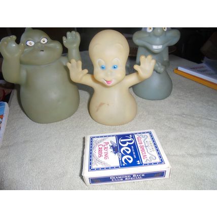 CASPER & The GHOSTLY TRIO Vinyl Figures! $33.00 Shipped!! These GLOW IN THE DAR