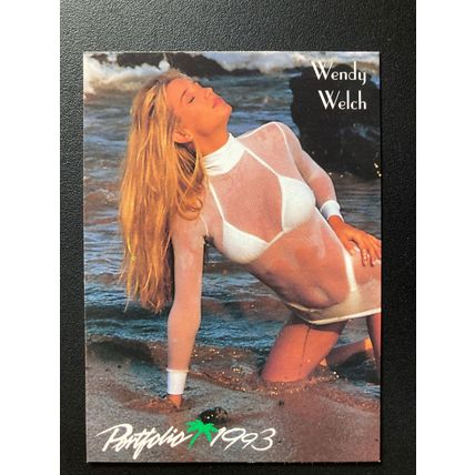 Portfolio 1993 Swimsuit Issue Base trading card # 64 Wendy Welch (A)