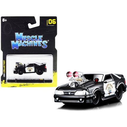 1993 Ford Mustang SVT Cobra CHP "California Highway Patrol" Black and White 1...
