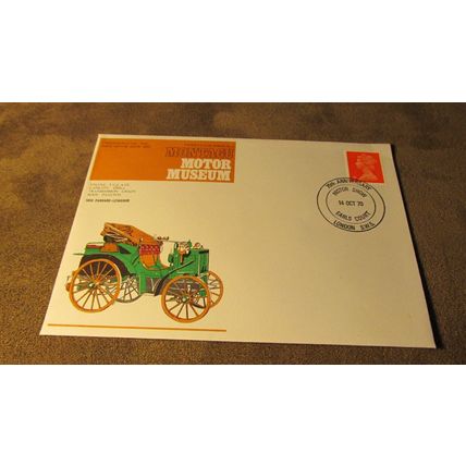 1970 GB Event Cover - Montagu Motor Museum, Earls Court - Car interest