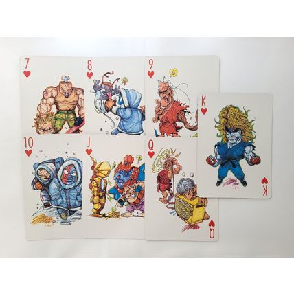 Street Fighter III New Generation Jumbo Playing Cards (17x12cm) Capcom HK Comic