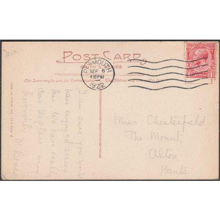 Guildhall, Plymouth, Devon, 1922 - Frith's Postcard