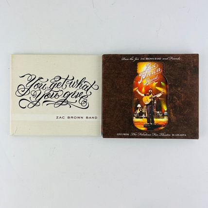 Zac Brown Band 2xCD & DVD Lot #1