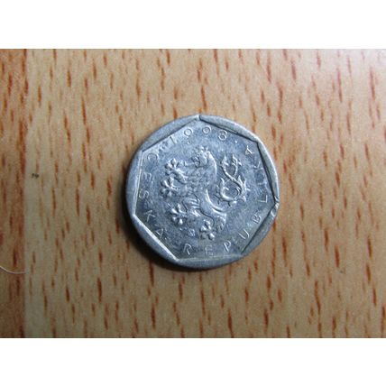 Czechoslovakia Ceska 1993 20 Haleru Coin