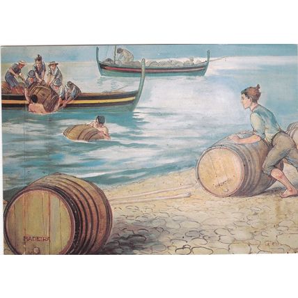 Portugal Madeira Barco de Carreira BPM Card 32 unused VGC