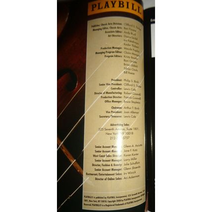 LORIN MAAZEL: A GRAND FINALE - SIR JAMES GALWAY - NY PHILHARMONIC PLAYBILL 2008