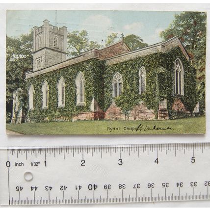 1928 postcard Rydal Chapel