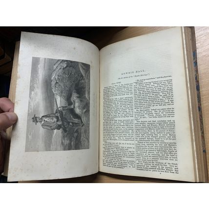 RARE* 1863 "SHARPE'S LONDON MAGAZINE" VOL 22 ANTIQUE ILLUSTRATED BOOK (T5)