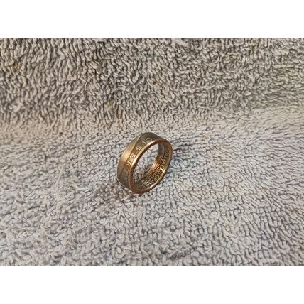 1986 Washington Quarters, Handmade Coin Ring, Size 8