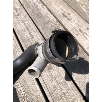 Land Rover LR2 LR063272 Turbo Air Outlet Tube Duct Pipe Hose OEM 2.0L