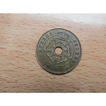 Southern Rhodesia 1947 1d 1 Penny Coin
