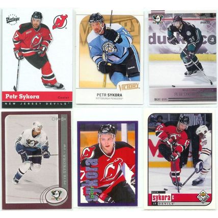 Petr Sykora 14x card lot incl Retro, Inserts, Sticker