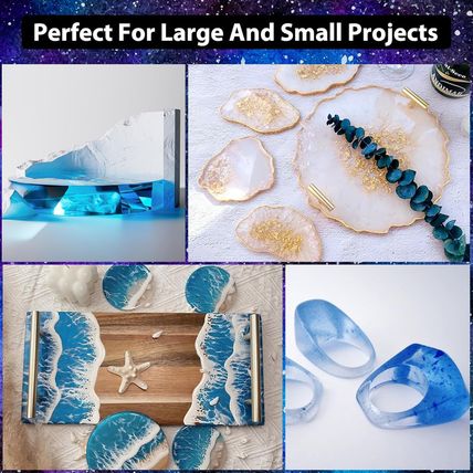 KISREL Epoxy Resin 82OZ - Crystal Clear Epoxy Resin Kit - No Yellowing No Bubble
