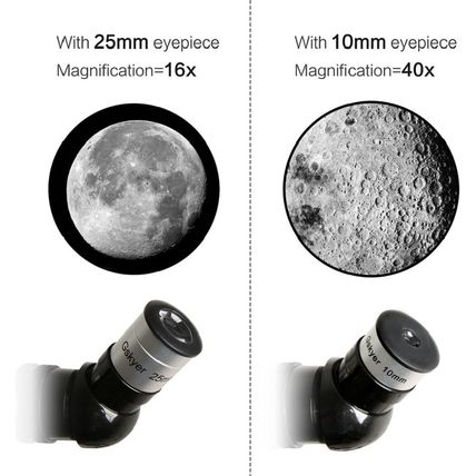 Gskyer Telescope, 70Mm Aperture 400Mm AZ Mount Astronomical Refracting Telescope