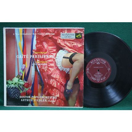 Arthur Fiedler - Offenbach: Gaite Parisienne/Meyerbeer - LM 1817 - VG+