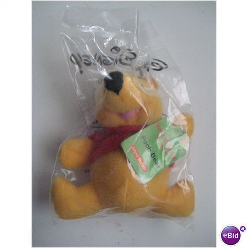 2001 KELLOGGS WALT DISNEY WORLD POOH MINI BEAN
