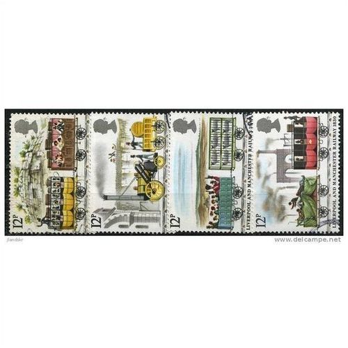 1980 4 different values - #115 fine used (o)