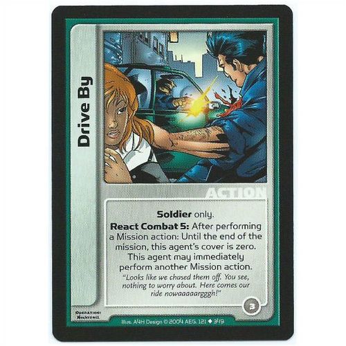 Spycraft CCG Operation Nightfall - 121/349 - Drive By