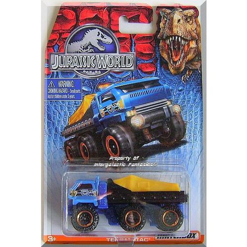Matchbox - Terrainiac: Jurassic World #7/15 (2015) *Blue Edition / Movie Themed*