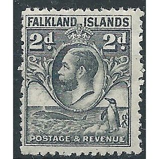 Falkland Islands 1929 SG118 2d Grey Mounted Mint ..
