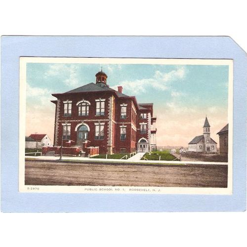 New Jersey Roosevelt Public School No 1~1595