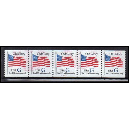 Used 2890 32c G Old Glory Very Fine PNC 11211/5 PA3297