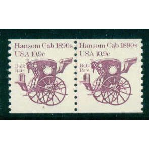 1904 10.9c Hansom Cab Very Fine MNH Dry Gum CNP Left 2 W0089