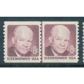 1402 8c Dwight Eisenhower Fine MNH CLP R0261