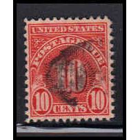 Used J84a 10c Postage Due Fine K1356