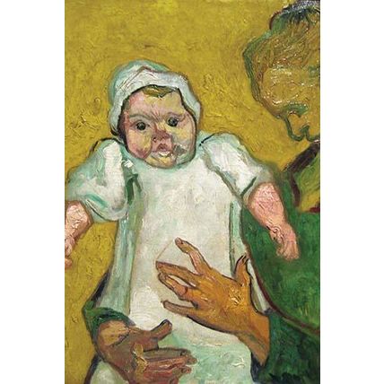 Madame Roulin & Her Baby 12 x 18 Poster